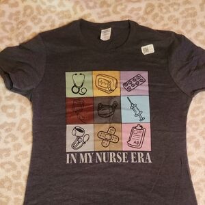 Gray Graphic Womens Shirt